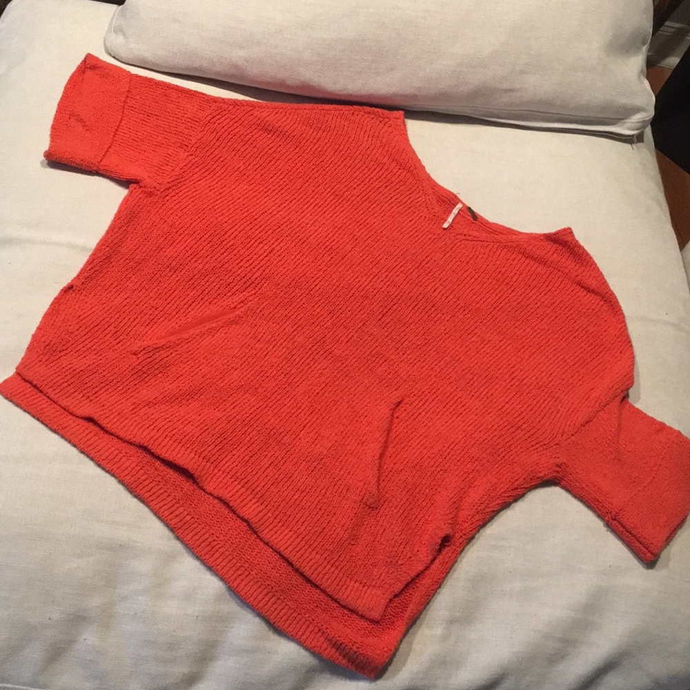 Free People Poncho Sweater